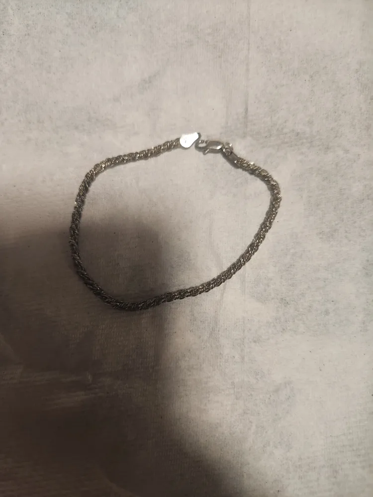 men's silver bracelet made in Italy 925 8 thumbnail
