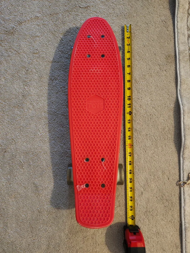 Mastermind Toys Red Skateboard - 22 inches thumbnail