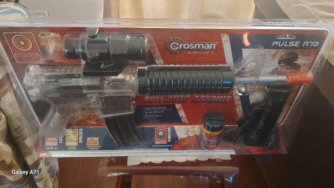 Crosman Pulse R73 Full-Auto Assault Airsoft Rifle - New thumbnail