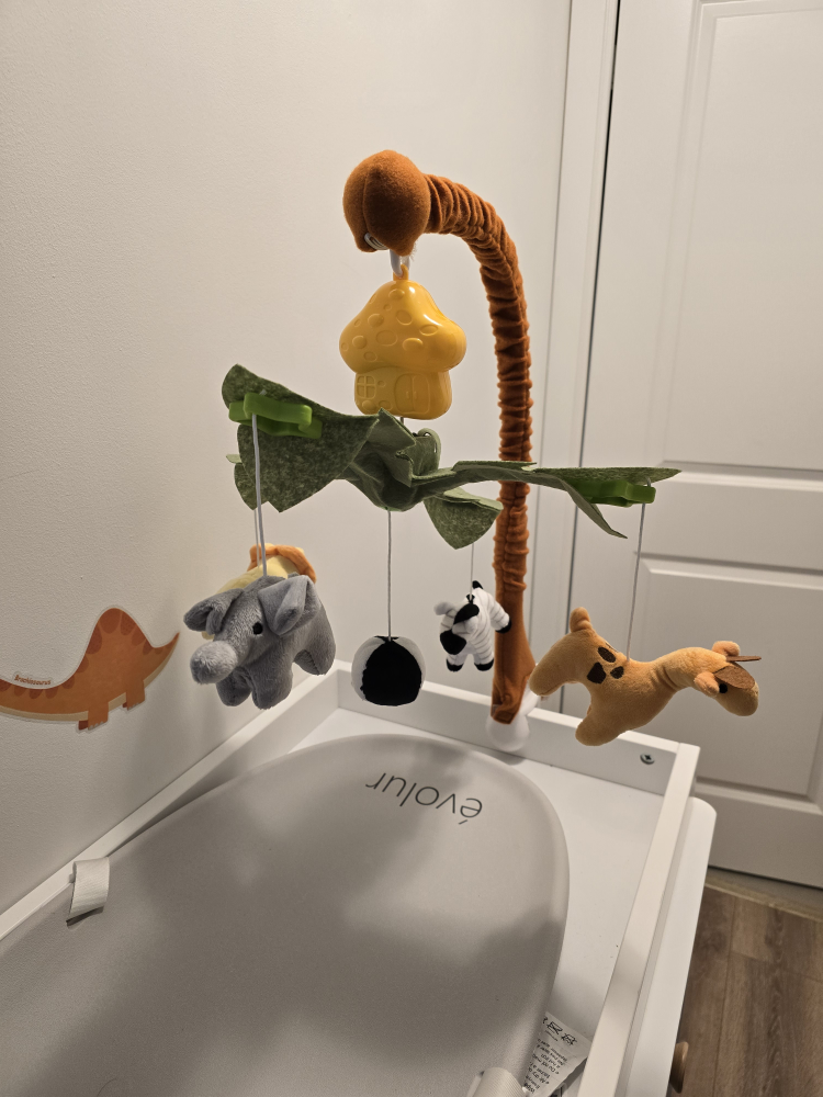 Cute Baby Crib Mobile with Music - photo 4