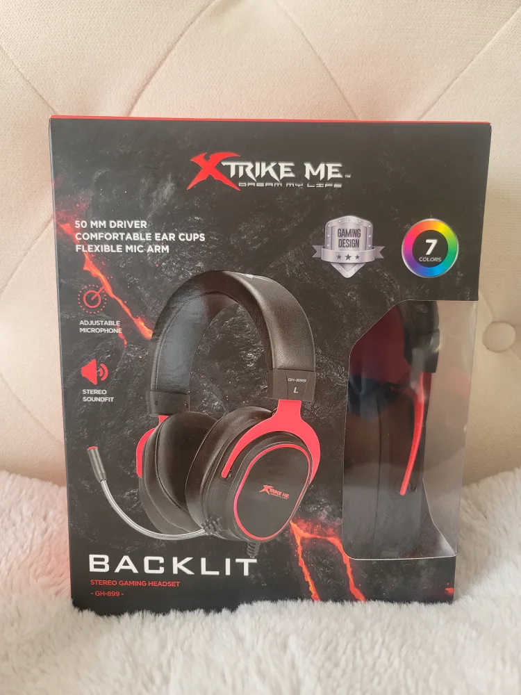 New Xtrike Me GH-899 Backlit Gaming Headset thumbnail