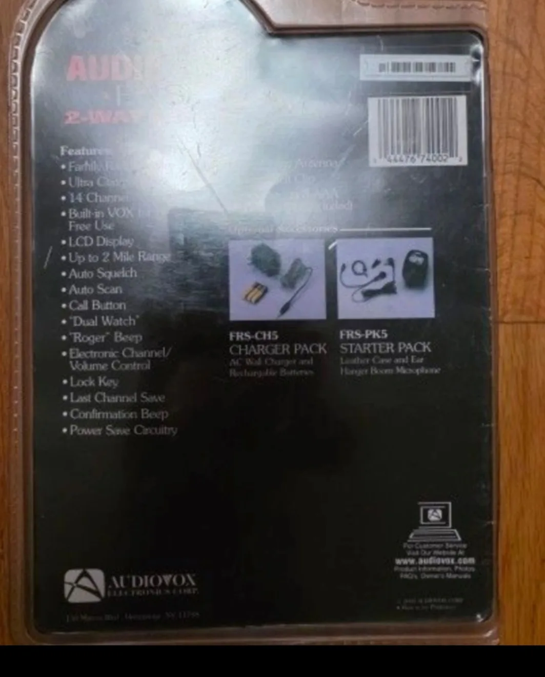 AudioVox FRS 2-Way Radios - 14 Channels image indicator(2)