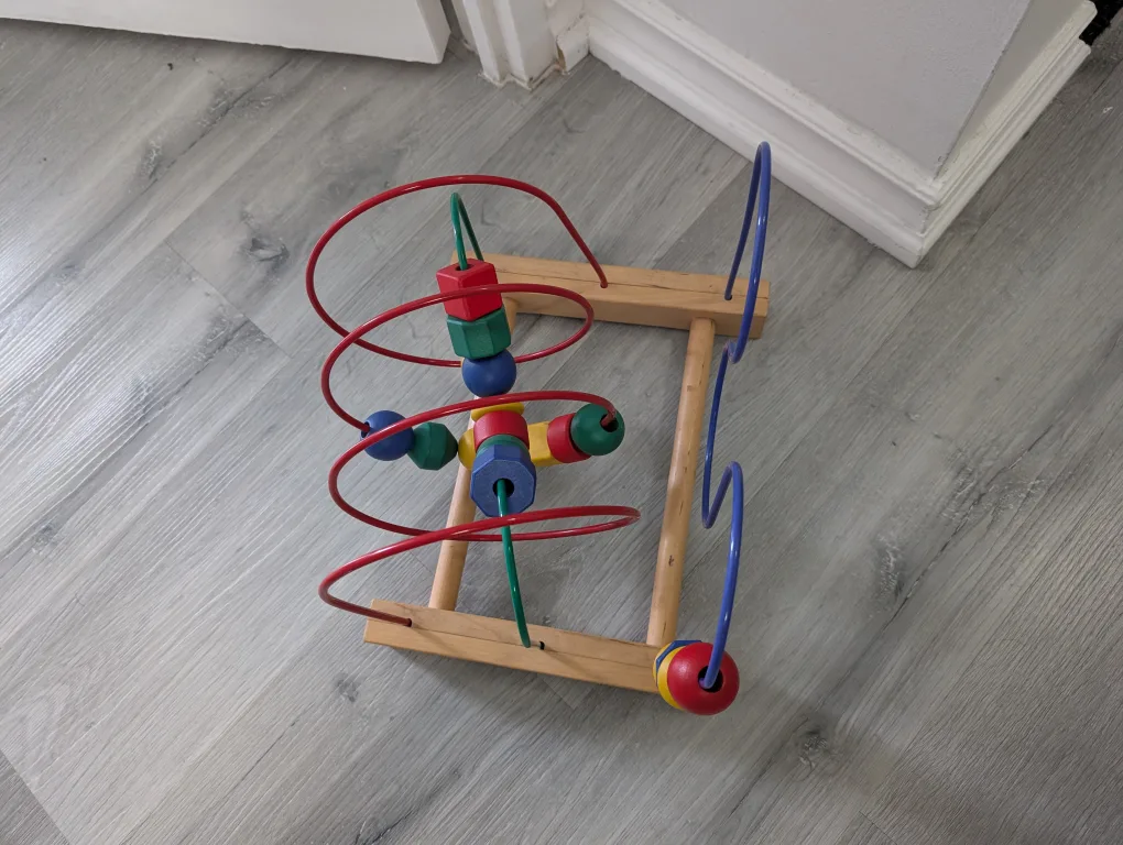 Wooden Bead Maze Toy IKEA image indicator(4)