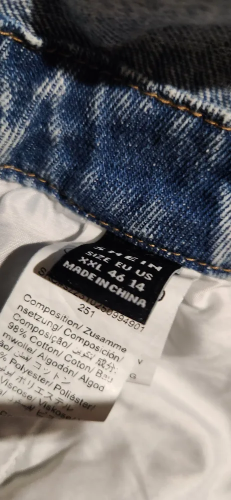 SHEIN Denim Overalls - Size XXL🇨🇦 thumbnail