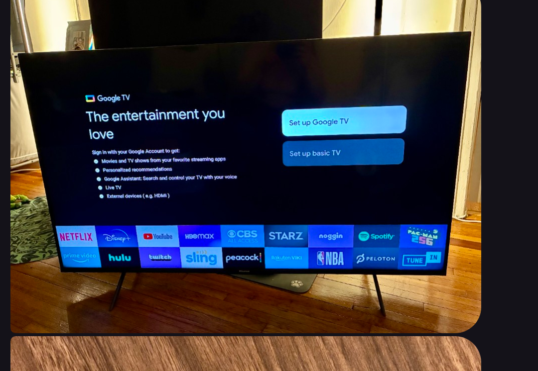 Hisense 55 Inch Smart TV - 2022 Model