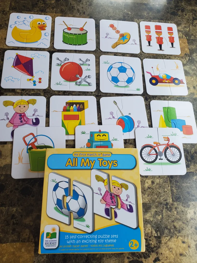 The Learning Journey All My Toys Matching Game thumbnail