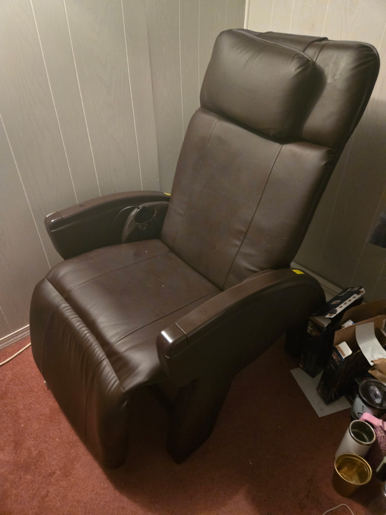 Lifesmart Massage Recliner Chair - Brown