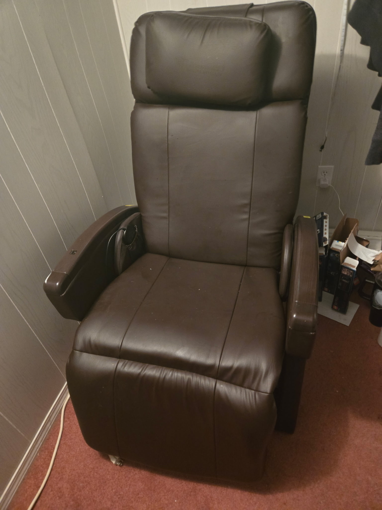 Lifesmart Massage Recliner Chair - Brown - photo 2