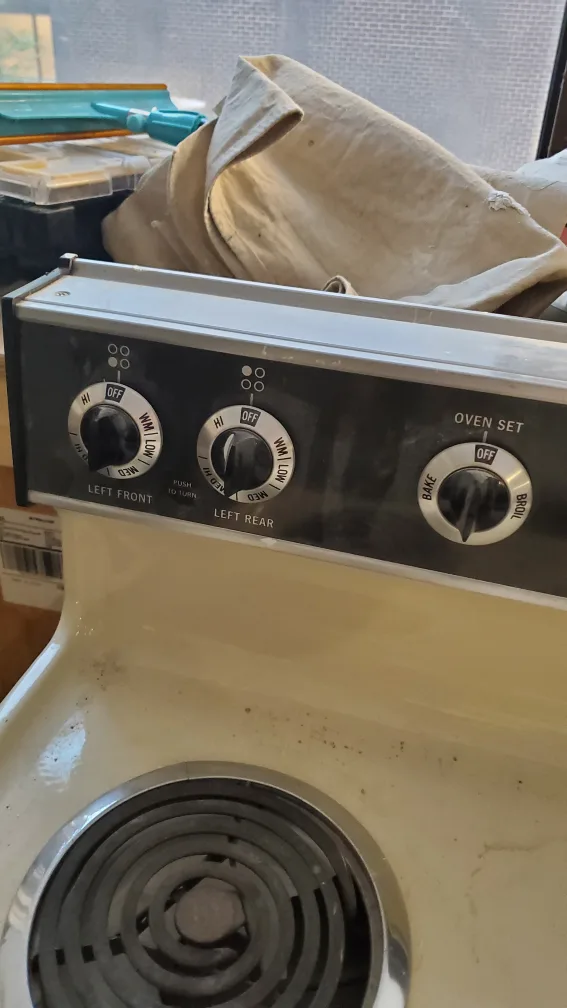 Vintage General Electric Range/Oven image indicator(5)