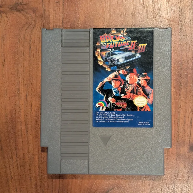 NES Back to the Future 2 & 3 Game thumbnail