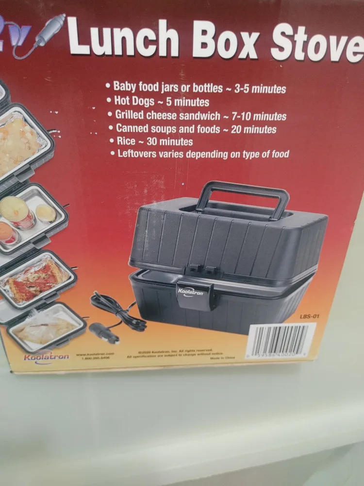 Koolatron 12V Lunch Box Stove - Portable Oven image indicator(2)