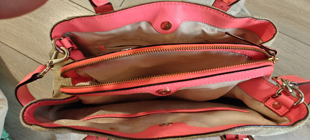 Kate Spade Satchel - Pink & Beige - photo 2