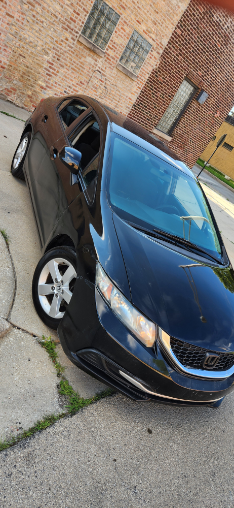 Black Honda Civic Sedan