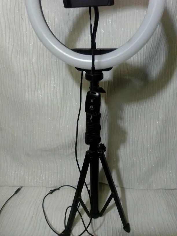Ring Light with Tripod Stand with remote. image indicator(3)