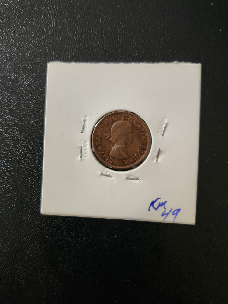 1962 Canadian Penny - photo 2