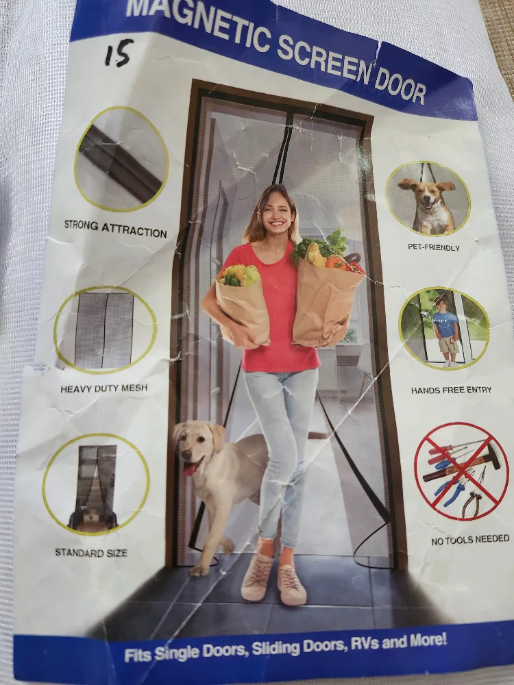 Magnetic Screen Door - 87x212 cm thumbnail