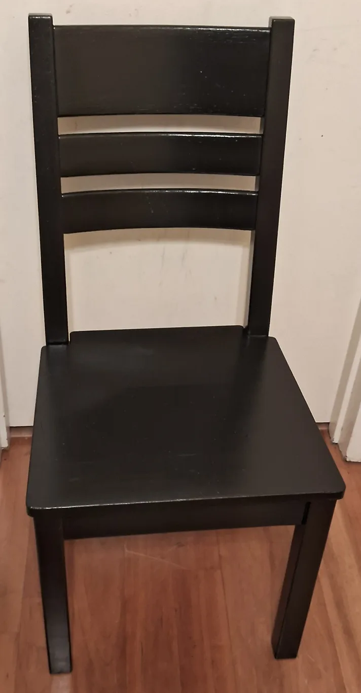 13   solid hardWood Chairs (free delivery) thumbnail