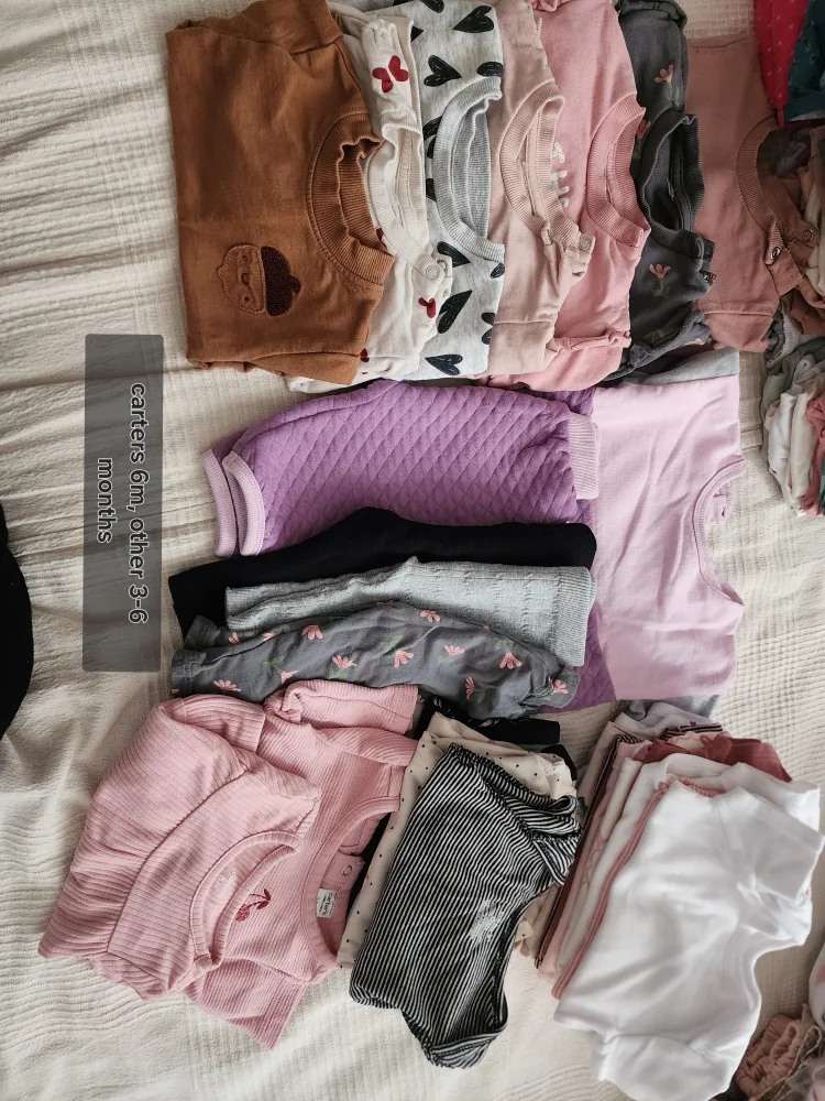 Baby Clothes Bundle: Carters & More (1-9 Months) image indicator(3)