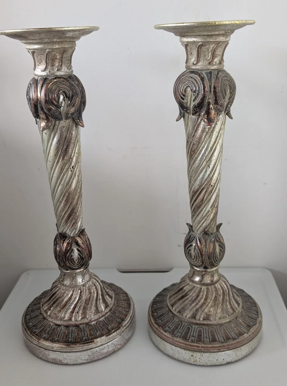 Pair of Decorative Candle Holders thumbnail