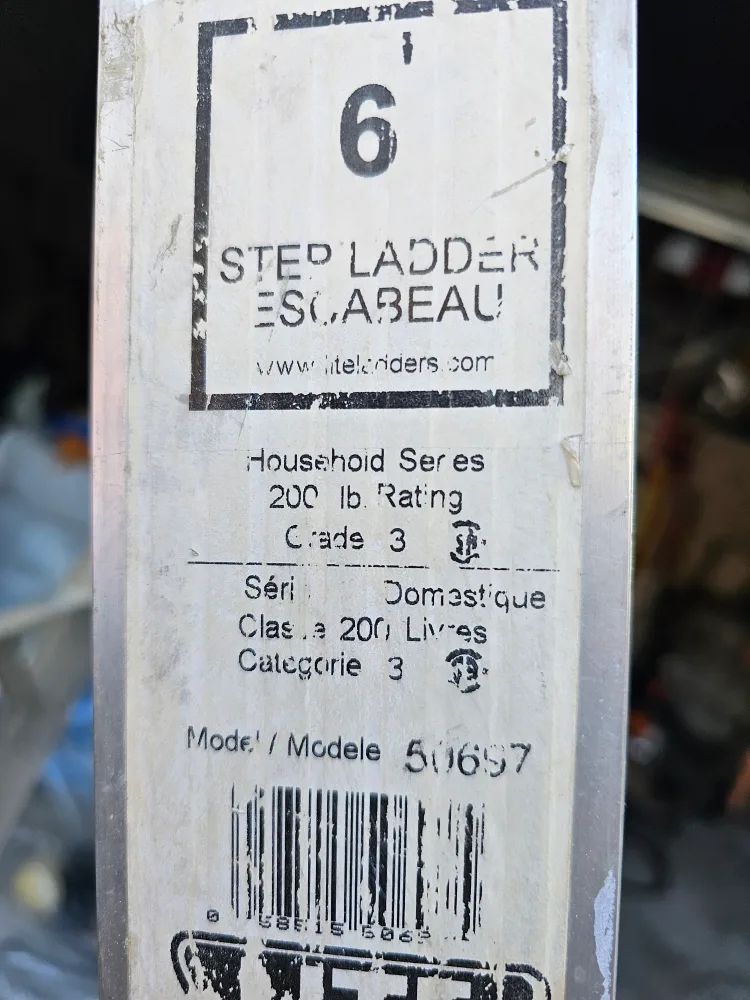 Lite 6 Step Ladder - Household Series image indicator(2)