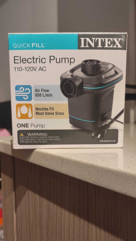 Intex Quick Fill Electric Pump - 110-120V AC
