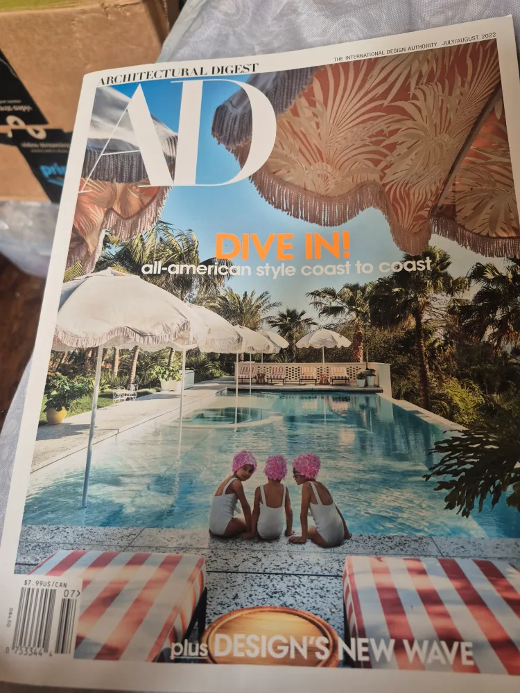 Architectural Digest - July/August 2022#freecycle thumbnail