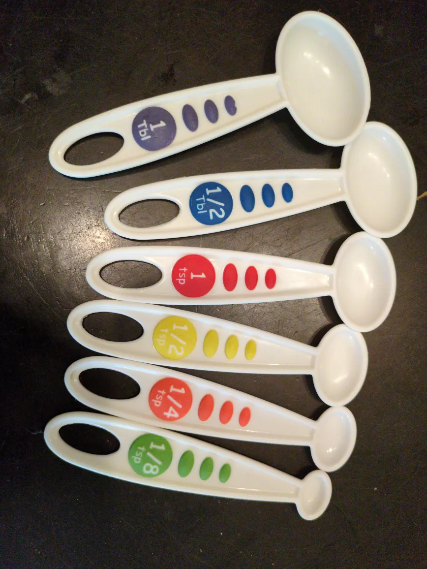 Curious Chef Measuring Spoons Set - 6 Piece thumbnail