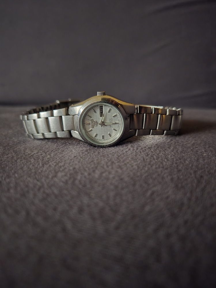 Seiko Automatic Ladies Silver Watch - photo 2