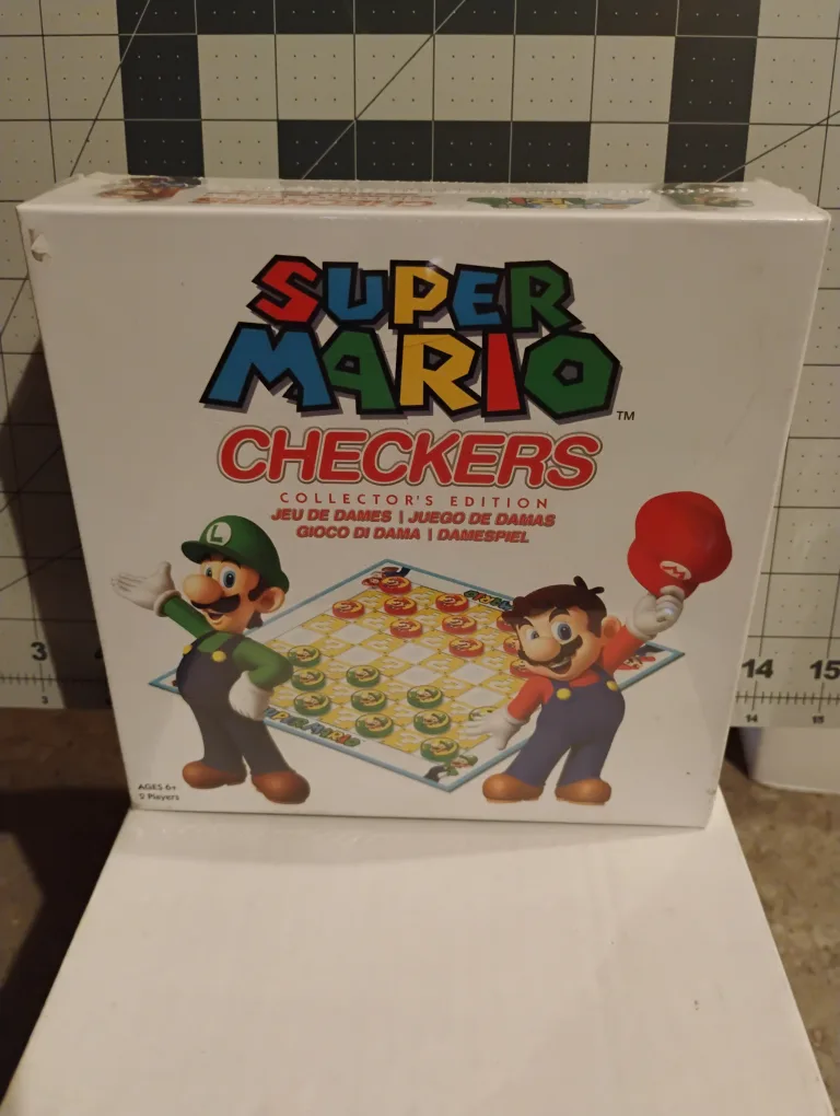 Super Mario Checkers New & Sealed thumbnail