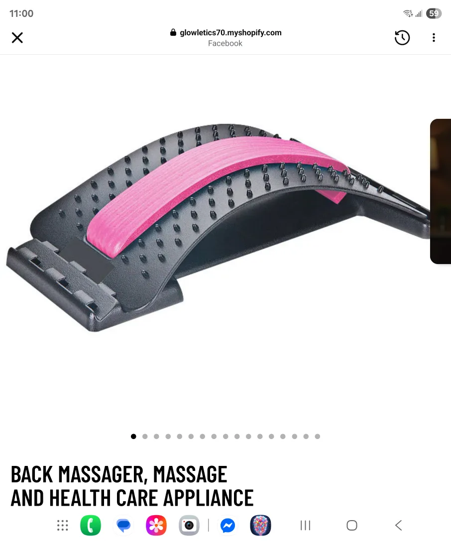 Back Massager & Stretcher. New. thumbnail