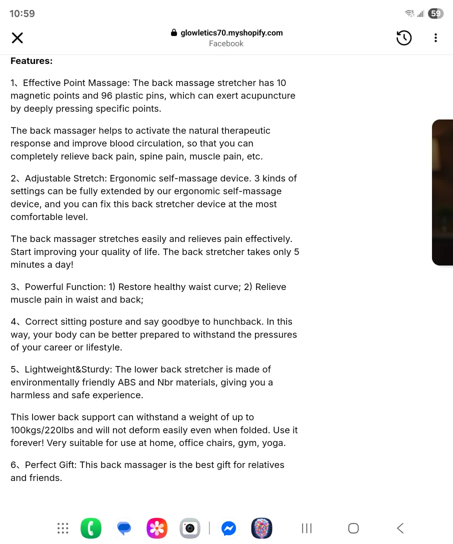 Back Massager & Stretcher. New. image indicator(2)