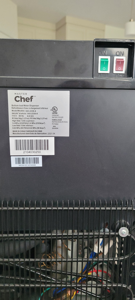 Master Chef Bottom-Load Water Dispenser - photo 2