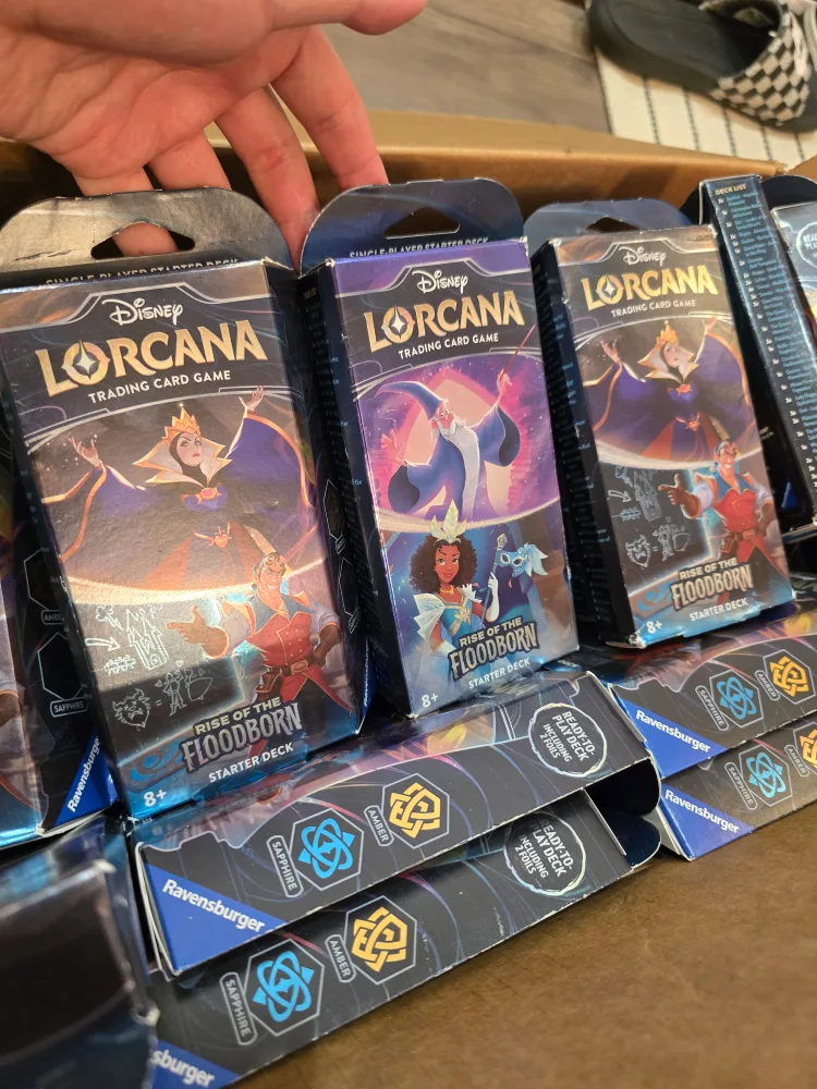 Disney Lorcana Rise of the Floodborn Starter Decks thumbnail