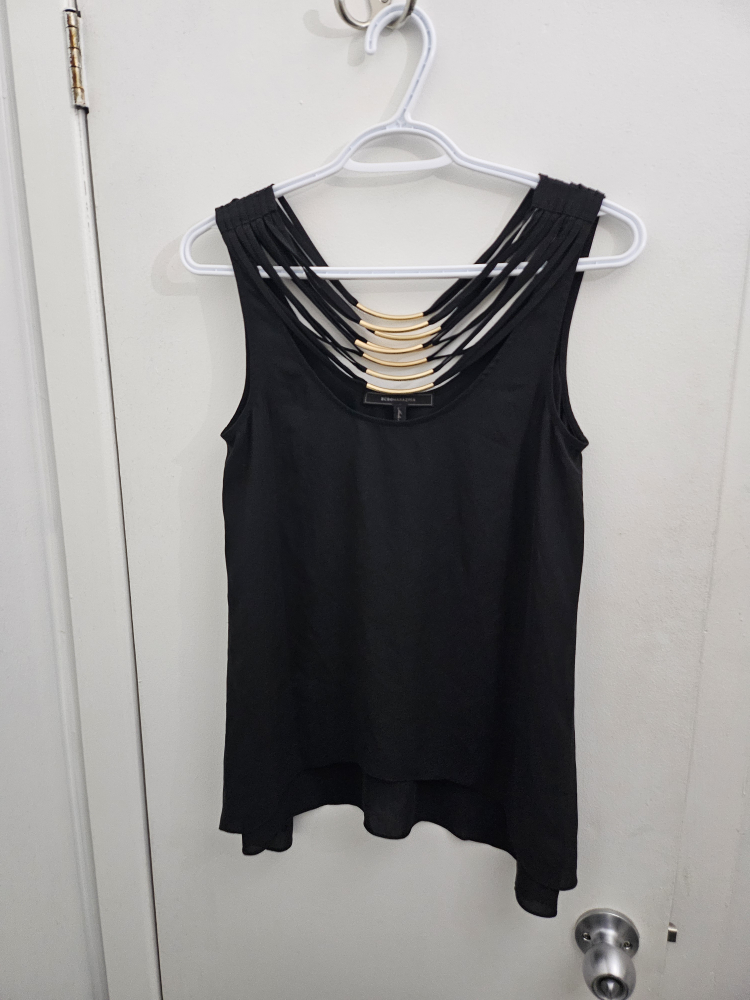 Haut Noir BCBGMAXAZRIA Taille XXS
