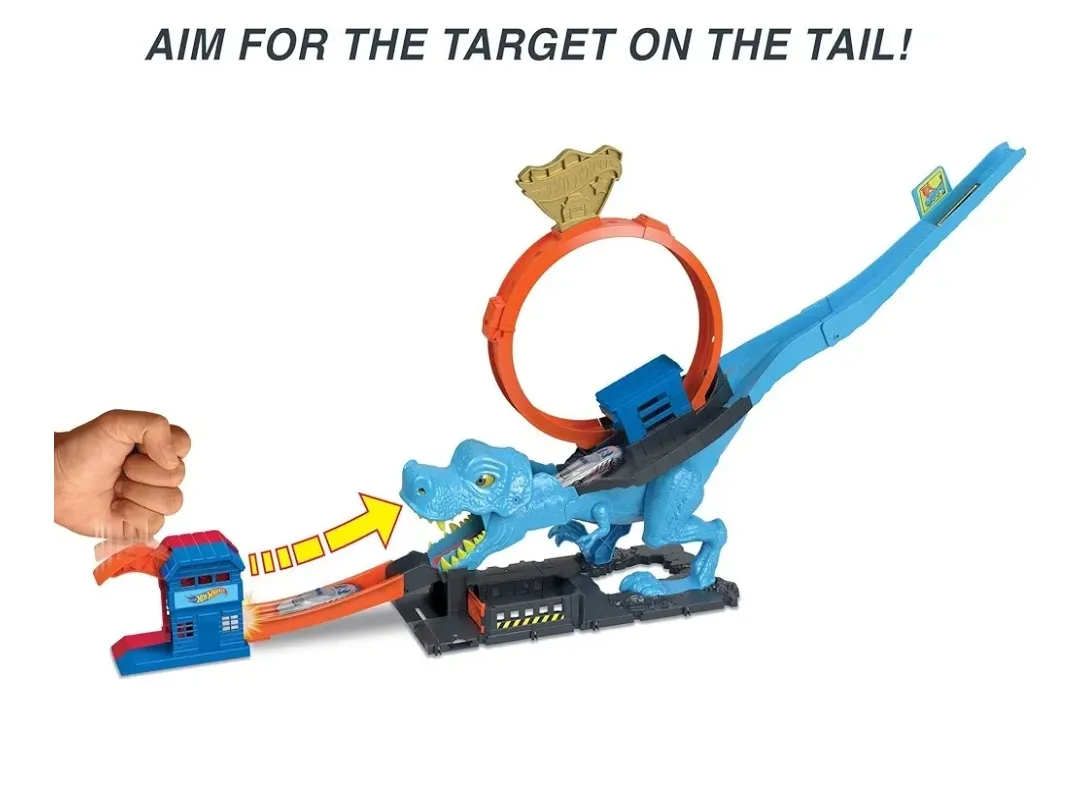Hot Wheels T-Rex Rampage Track Set thumbnail