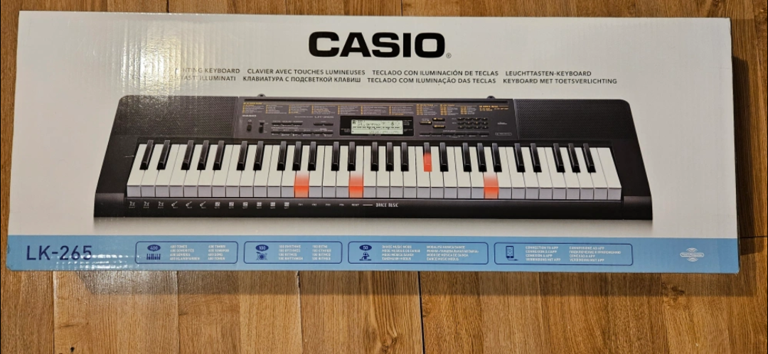 Casio LK-265 Keyboard with Stand & Bench - photo 4