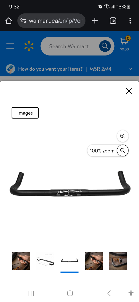 Vortex Adventure Gravel Handlebar - Black - photo 3