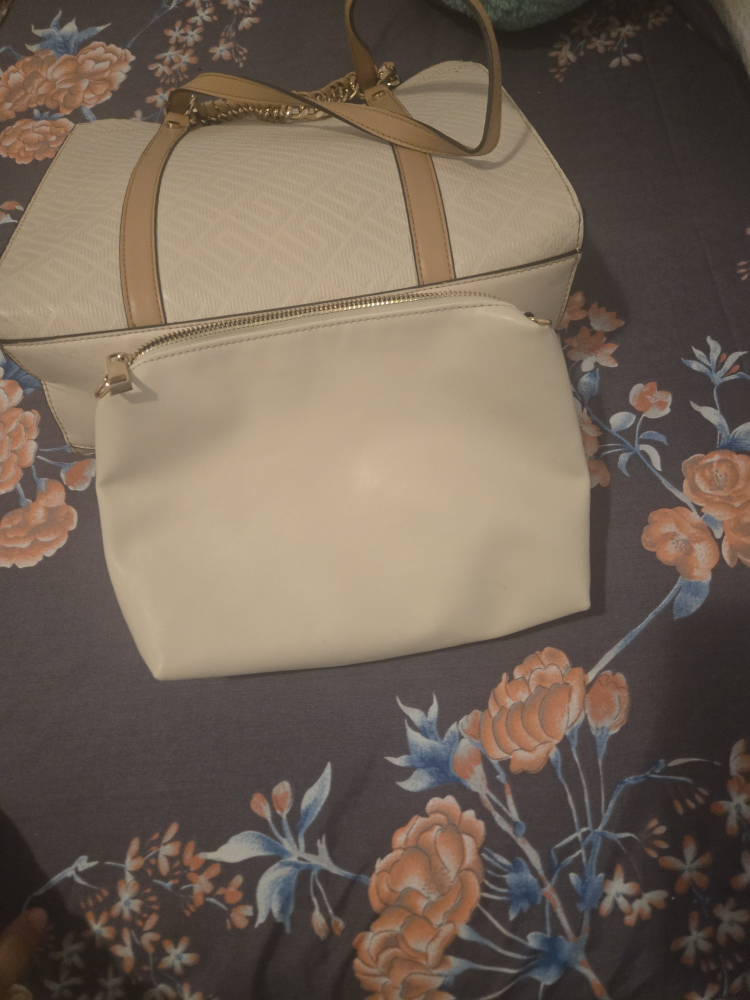 Aldo Tote Bag with Cosmetic Bag