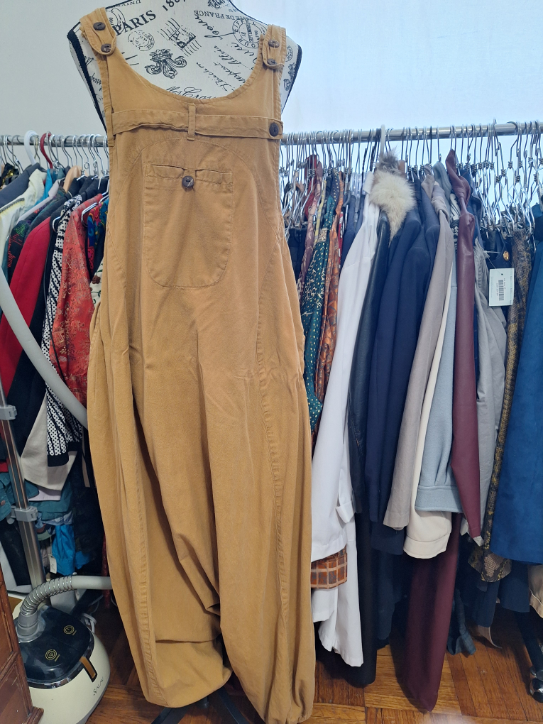 Tan Corduroy Jumpsuit - photo 4