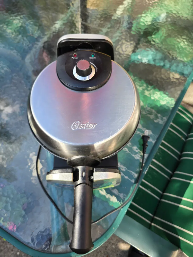 Oster waffle maker thumbnail