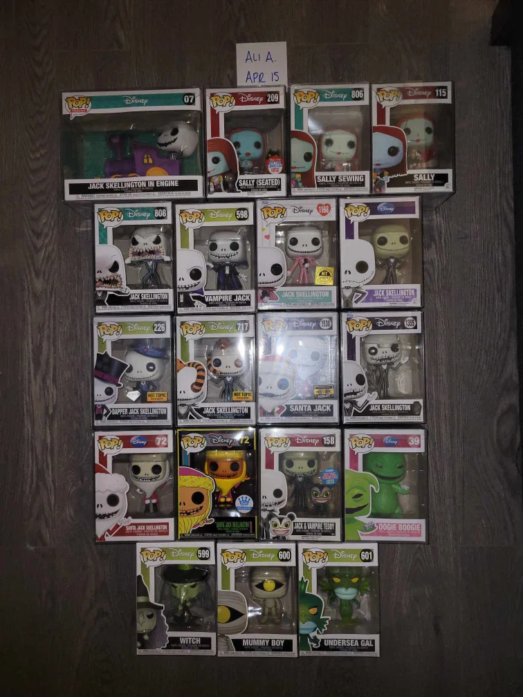 Funko POP! Disney Nightmare Before Christmas Collection thumbnail