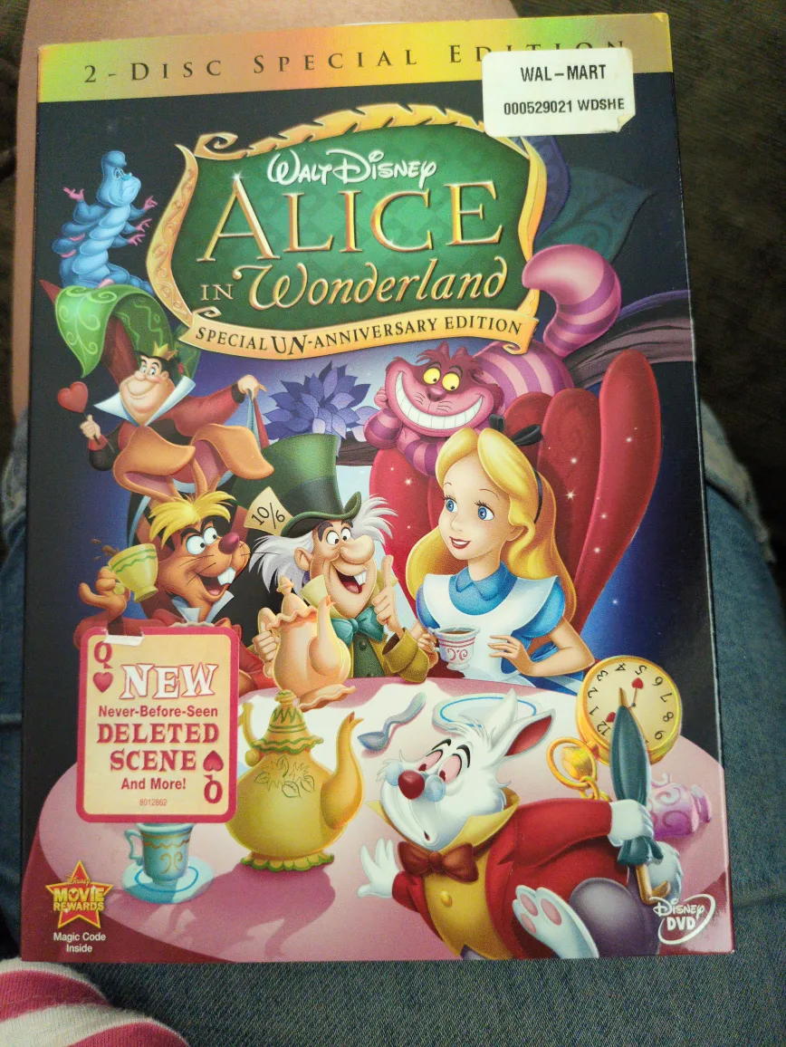 Walt Disney Alice in Wonderland 2-Disc DVD thumbnail