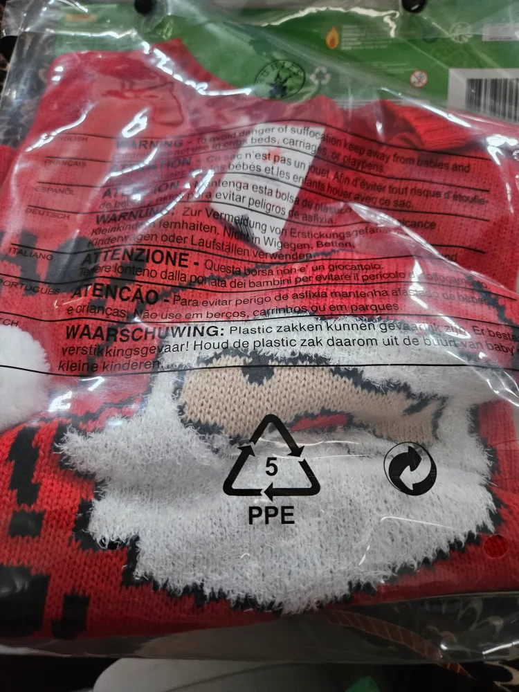 ClausPlay Santa Sweater - Size Large (12-14) image indicator(3)