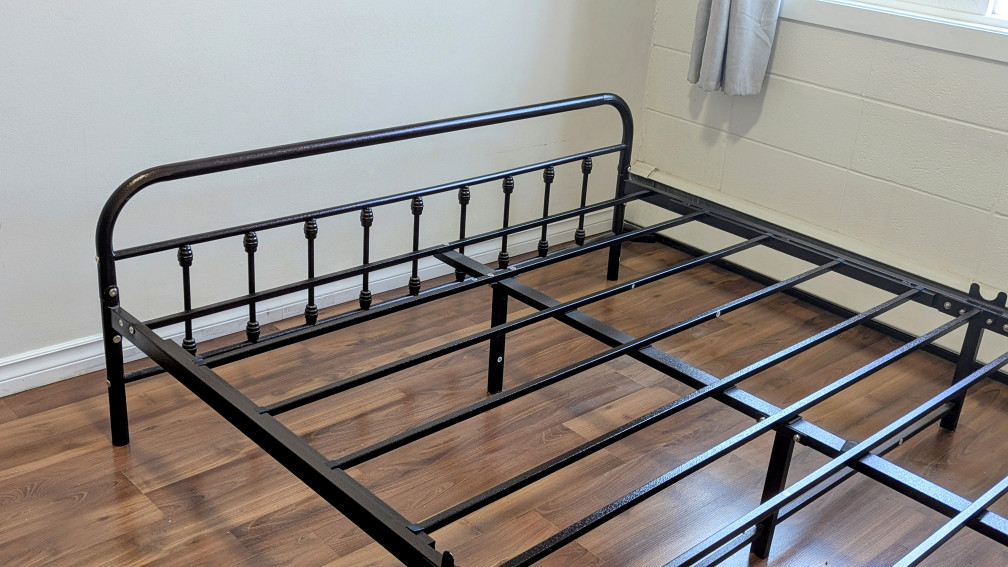 Metal Bed Frame - Black - photo 2