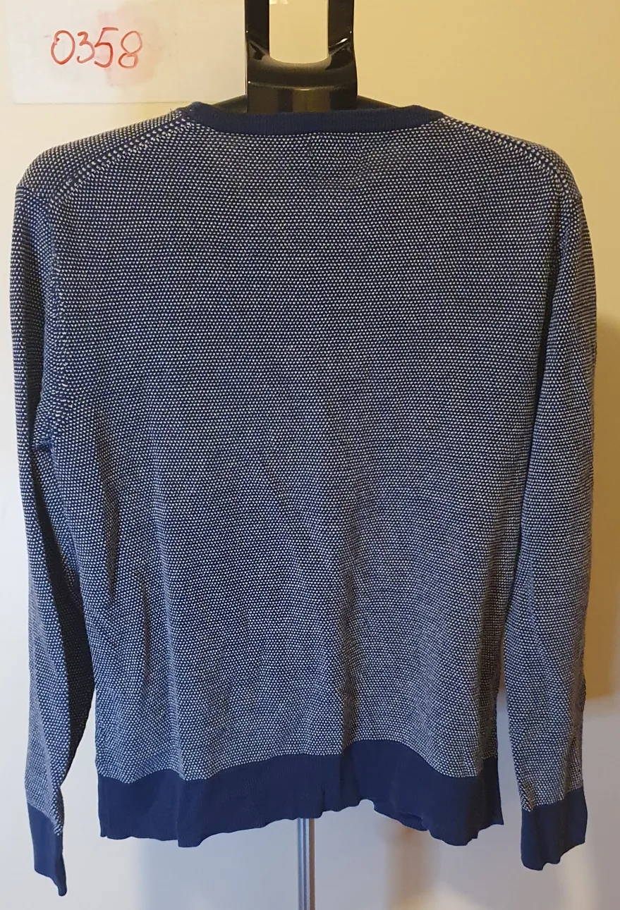 Old Navy Blue Patterned Sweater - XL (0358) image indicator(2)