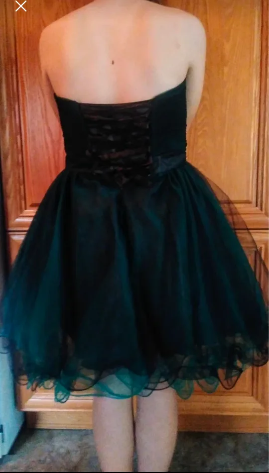 Emerald Green Special Occasion Dress image indicator(2)