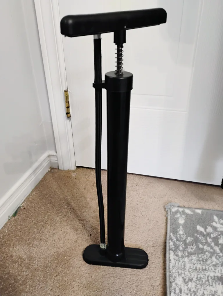 Black Bike Floor Pump thumbnail