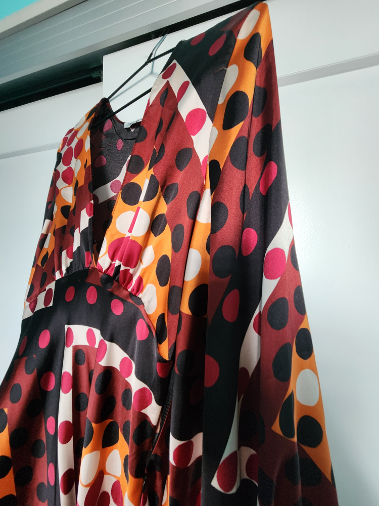 Zara XS Polka Dot Print Dress - photo 3