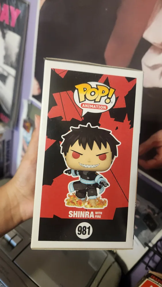 Funko Pop! Animation Fire Force - Shinra with Fire #981 image indicator(5)