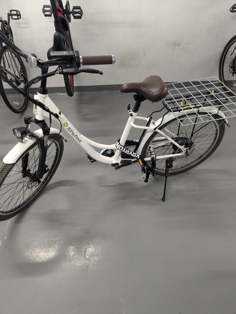 iniswheel Electric Bike - White